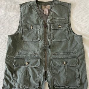 Men’s L.L. Bean Utility Vest Size L